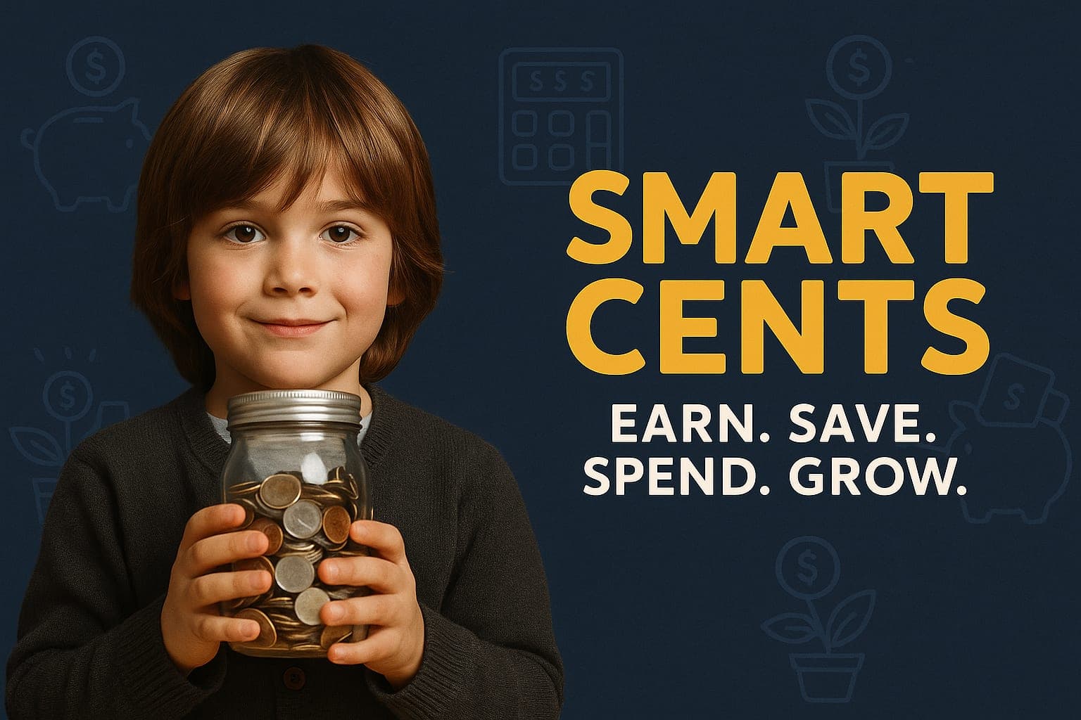 Artwork for the Smart Cents money camp.